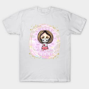 Skull Bubbly Babe T-Shirt